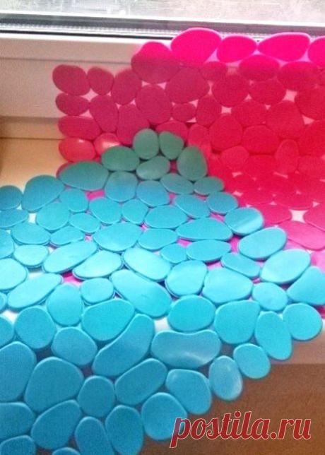 Коврик для раковины превращается.... / Украшения и бижутерия /