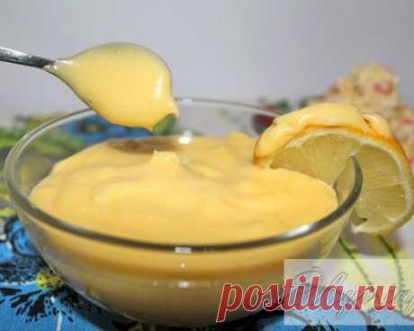 Домашний майонез на желтках, полезно и вкусно