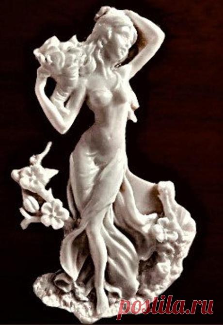 Goddess of Spring Flowers and Youth Silicone Mold 3d | Etsy