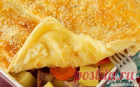 Томленое мясо и овощи в пиве | Кулинарные рецепты от «Едим дома!»