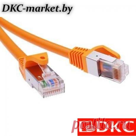 RN6AFU4515OR Патч-корд экранированный CAT6A F/UTP 4х2, LSZH, оранжевый, 1.5м ДКС(DKC) купить в Минске | dkc-market.by