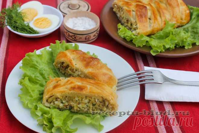 Кулебяка с рыбой | Кулинарные рецепты