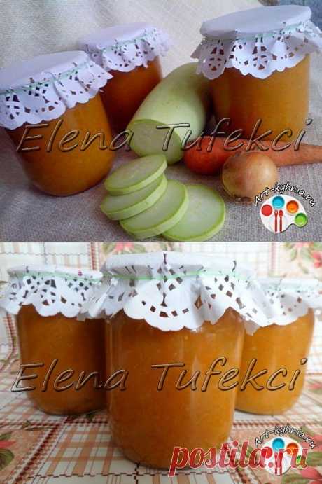 Вкуснейшая кабачковая икра на зиму(почти как магазинная).