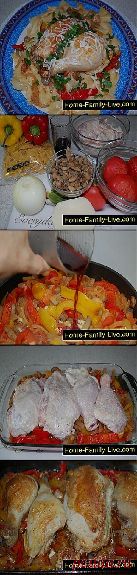 Кулинарные рецепты Курица по - охотничьи &amp;raquo; Кулинарные рецепты