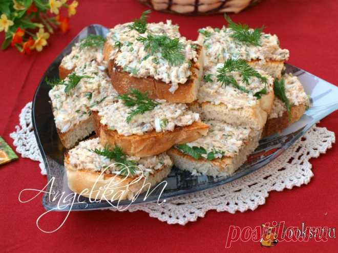 Бутерброды с сардинами и плавленым сыром фото рецепт приготовления