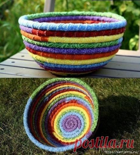 Яркая мисочка