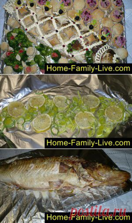 Судак фаршированный - пошаговый фоторецепт - судак фаршированный сыромКулинарные рецепты
