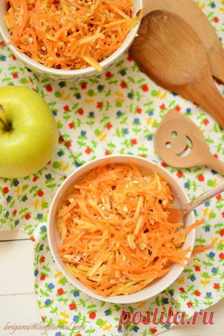 Морковный салат с кешью