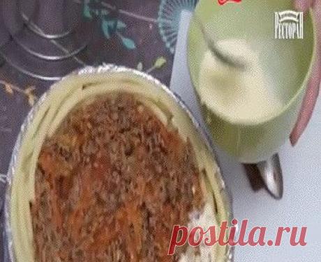 Торт из макарон