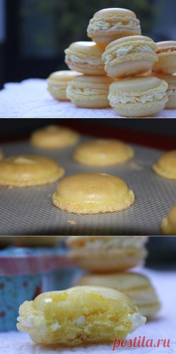Как приготовить лимонные macarons - рецепт, ингридиенты и фотографии