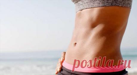 Как сделать плоским живот? Инструкция от тренера от А до Я . Милая Я