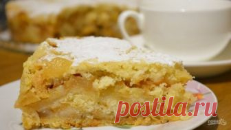 Пирог с яблоками 