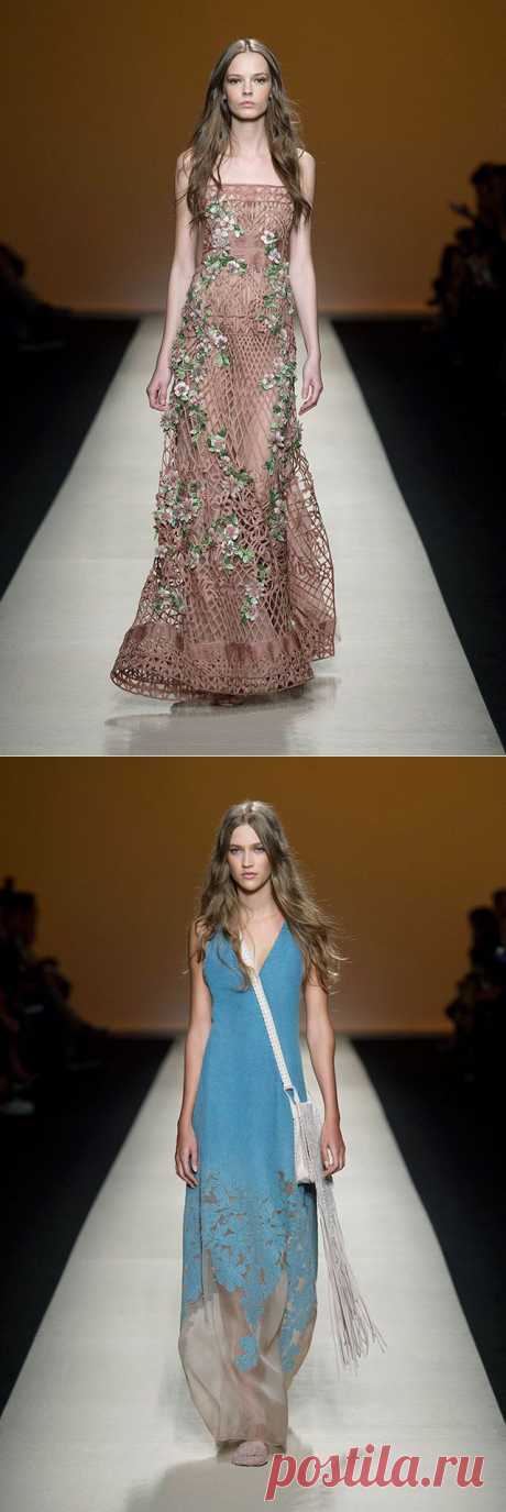Лаконичность от Alberta Ferretti (весна-лето 2015)