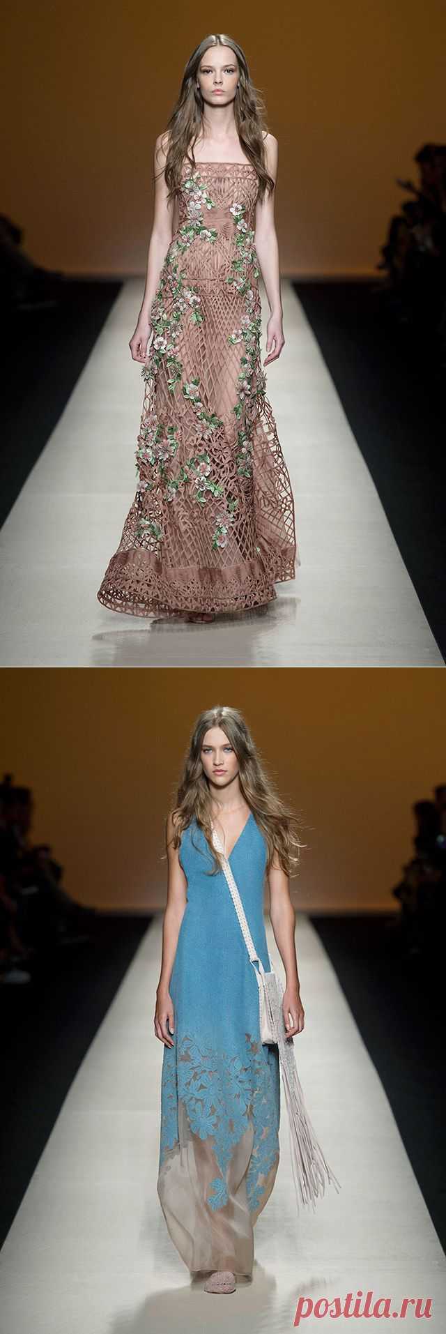 Лаконичность от Alberta Ferretti (весна-лето 2015)