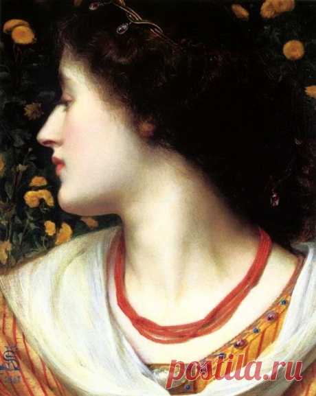 Художник Энтони Фредерик Огастас Сэндис (1825-1904)
Anthony Frederick Augustus Sandys или просто Frederick Sandys - английский живописец-прерафаэлит, иллюстратор и рисовальщик, писавший по большей части портреты, а также произведения в жанре мифологической живописи.