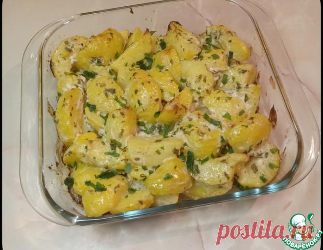 Картофель в сметанном маринаде – кулинарный рецепт