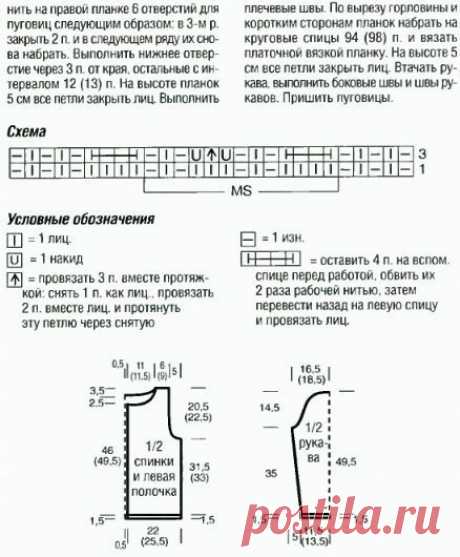 Я вяжу • Узоры и схемы