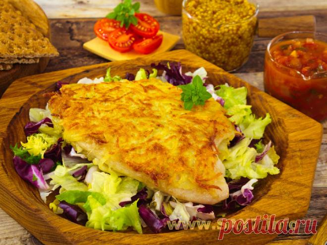 Рыба в картофельной корочке