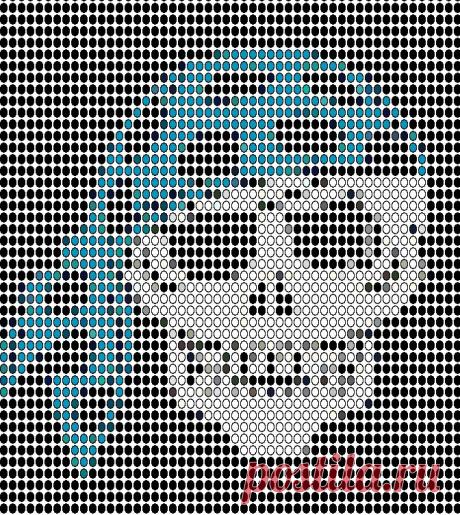 Схемы черепков крючком и спицами | SexyCrochet.COM
