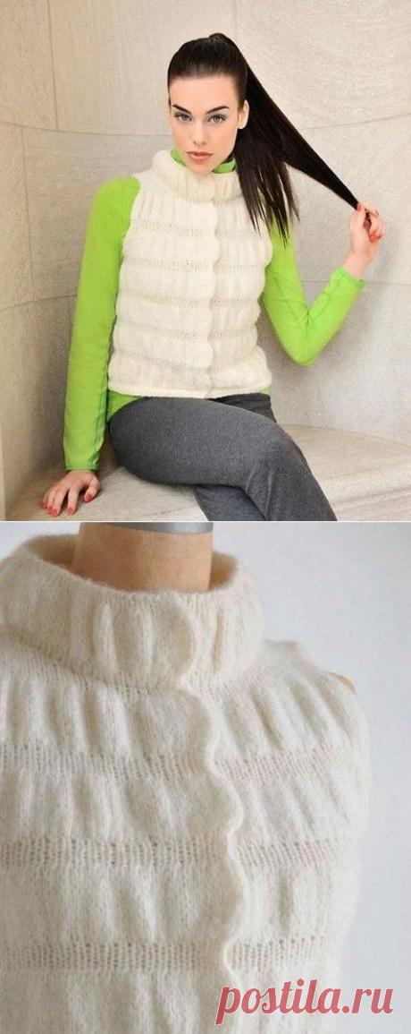 Безрукавка от OLGA BURAYA-KEFELIAN