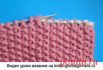 Начинаем вязать – Видео уроки вязания » Вязание на спицах для начинающих – “Как закрыть петли с помощью кеттельного шва” – Урок №51