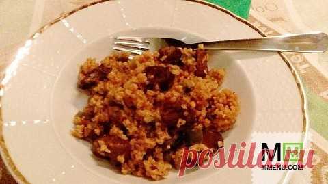 Булгур с говядиной и сладким перцем - кулинарный рецепт. Миллион Меню