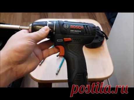 Такой битодержатель Whirlpower ты ещё не видел! Пример в шуруповёрте BOSCH GSR 12 Li. - YouTube