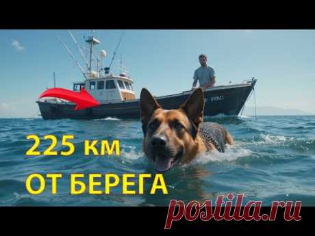 Он нашёл пса в море… Через неделю за ним приехали люди в чёрном