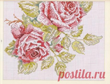 Vir Peralta приколол(а) это к доске Crosstich: tablecloths, towels.. …