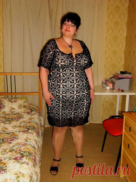 МалинаXXL: Платье &quot;Кроссворд&quot;