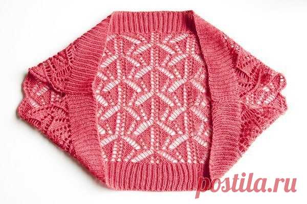 Болеро спицами