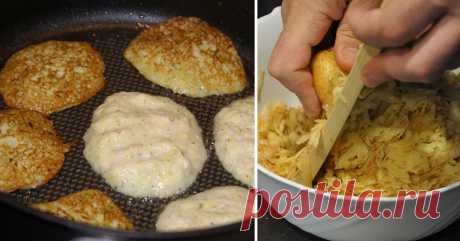 Пышные и сочные драники с сюрпризом: вкуснейшее блюдо 2 в 1. Настоящий хит этого лета!  Вот как правильно их готовить…