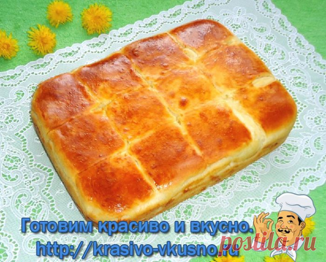 Очень вкусный пирог с сыром