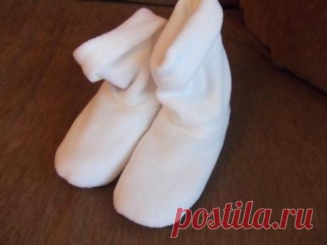 Простой способ сшить домашние угги (DIY)