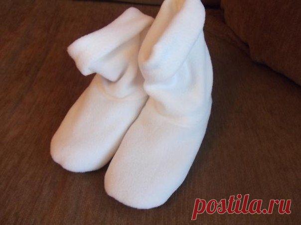 Простой способ сшить домашние угги (DIY)
