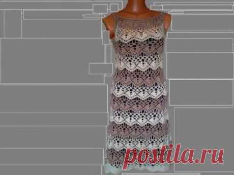 Платье красивым узором — Сделай сам, идеи для творчества - DIY Ideas