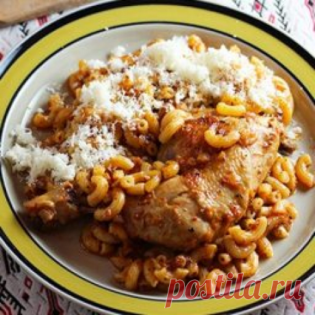 ► Курица с макаронами по-гречески - Почта Mail.Ru