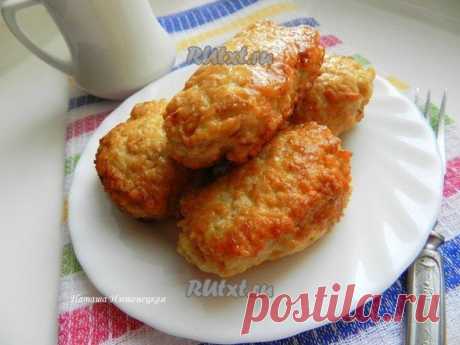Куриные котлеты с овсяными хлопьями