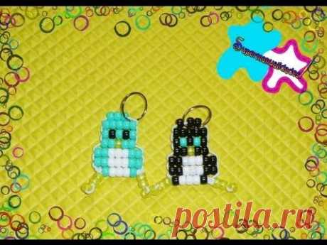 Llavero de pingüino (bonito, facil y rapido) ๑SUPERMANUALIDADES๑