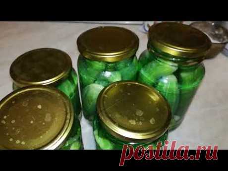Вкусные. Хрустящие. МАРИНОВАННЫЕ #ОГУРЦЫ без СТЕРИЛИЗАЦИИ. Рецепт и пошаговый видео  мк!