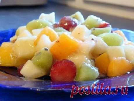 Фруктовый салат «На любой вкус» — рецепт