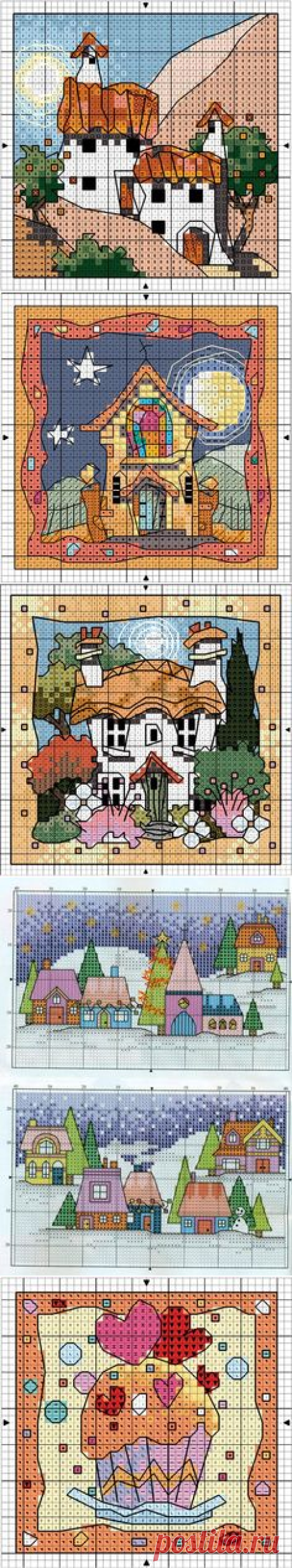 (127) 20 to Make: Mini Cross Stitch | punto de cruz
