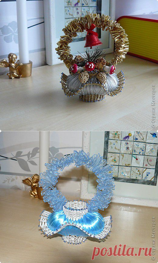 Корзиночки из мыла