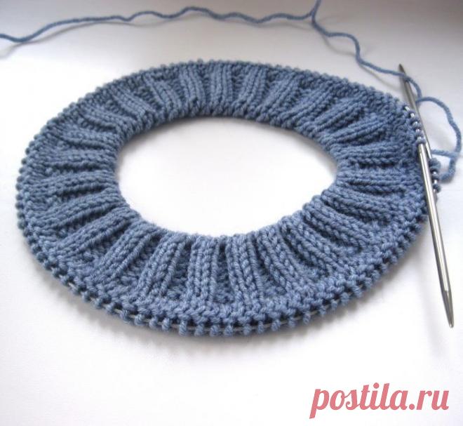 ИМИТАЦИЯ ПРИШИВНОЙ ГОРЛОВИНЫ (Уроки и МК по ВЯЗАНИЮ) – Журнал Вдохновение Рукодельницы