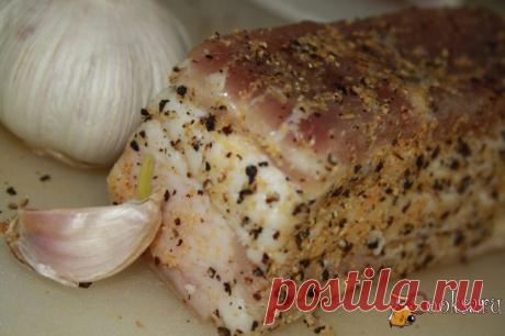 Сало в тузлуке.