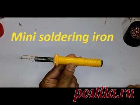soldering iron  $ how to make soldering iron $