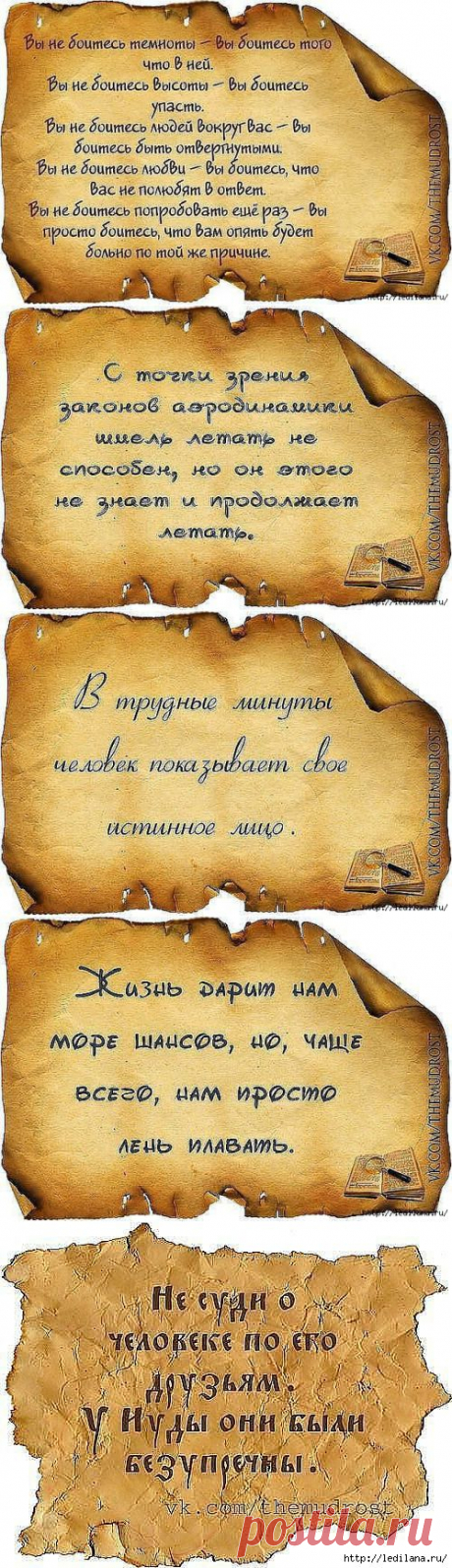(+1) тема - Мудрости 2 | НАРОДНЫЕ ПРИМЕТЫ