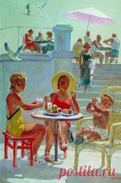 20vek.com: 1956. Александр Дейнека - В Крыму