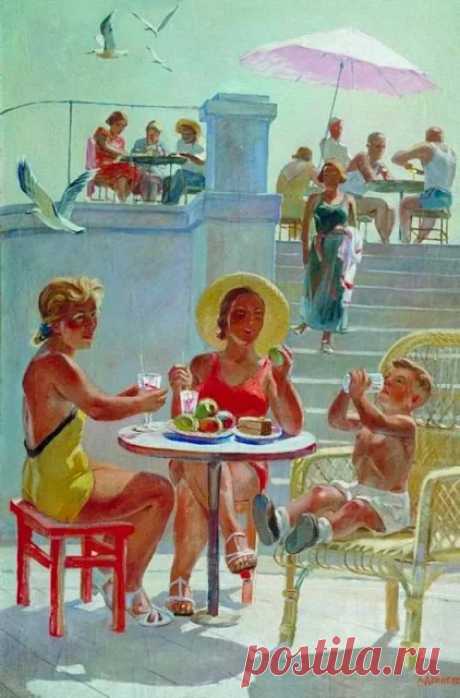 20vek.com: 1956. Александр Дейнека - В Крыму