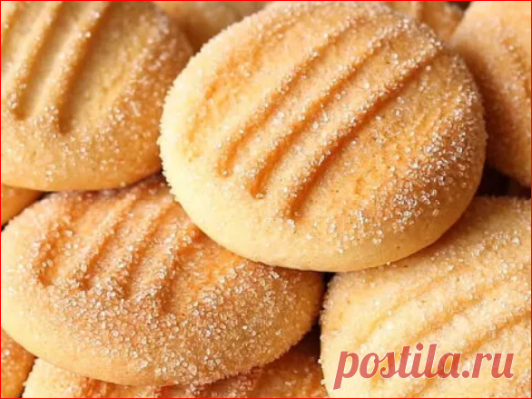 Мягкое песочное печенье за 20 минут. Время с выпечкой. Из продуктов, которые всегда под рукой | Вкусно и полезно | Дзен